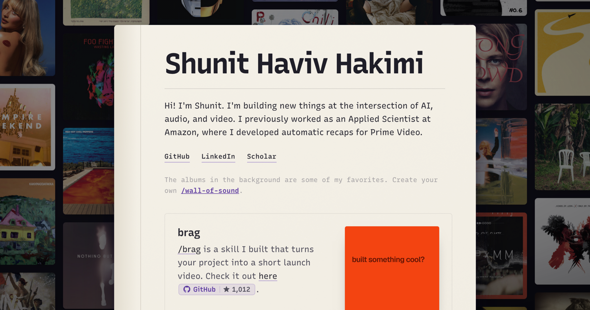 I made a skill that turns your Spotify library into a personalized wall of sound